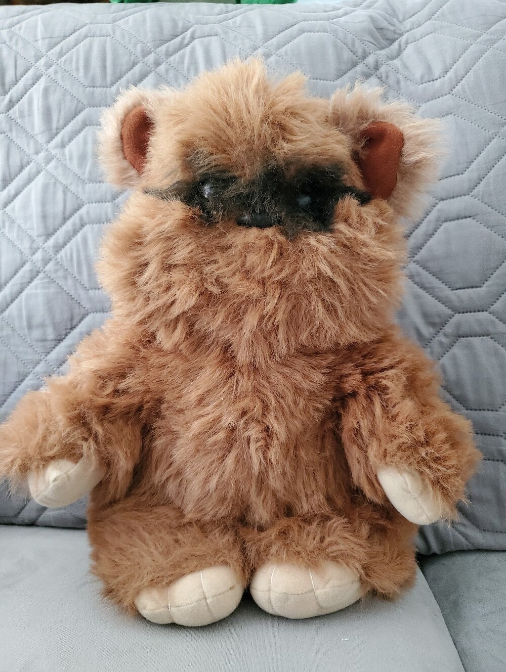 Vintage 1983 Kenner Star Wars Wicket The Ewok 15" Plush ROTJ Lucasfilm (No Hood)